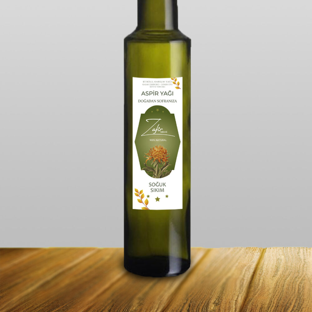500 ml Soğuk Sıkım Aspir Yağı – Organik ve Yerli Üretim (Kopya)