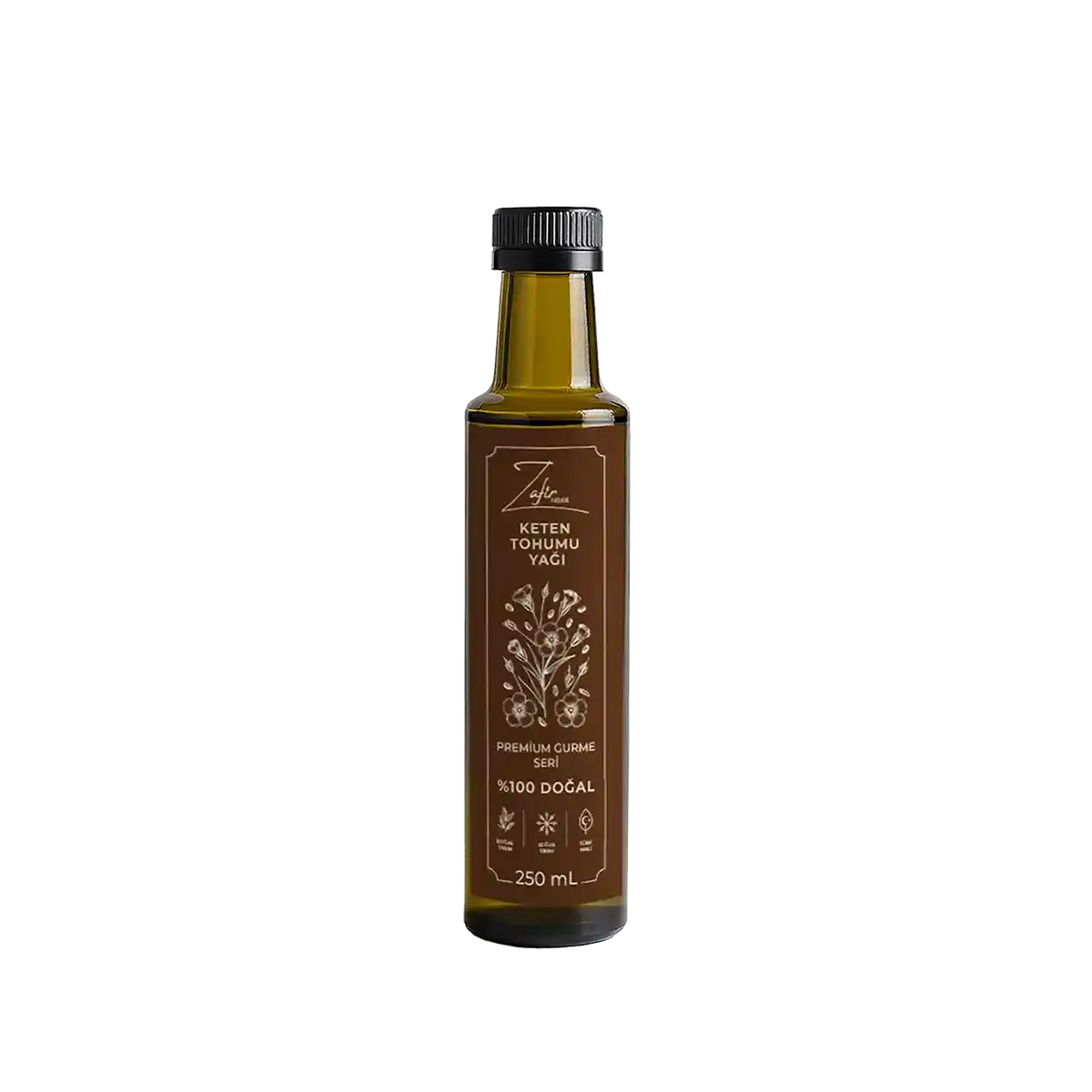 Zafir Natural 250 ML Keten Tohumu Yağı