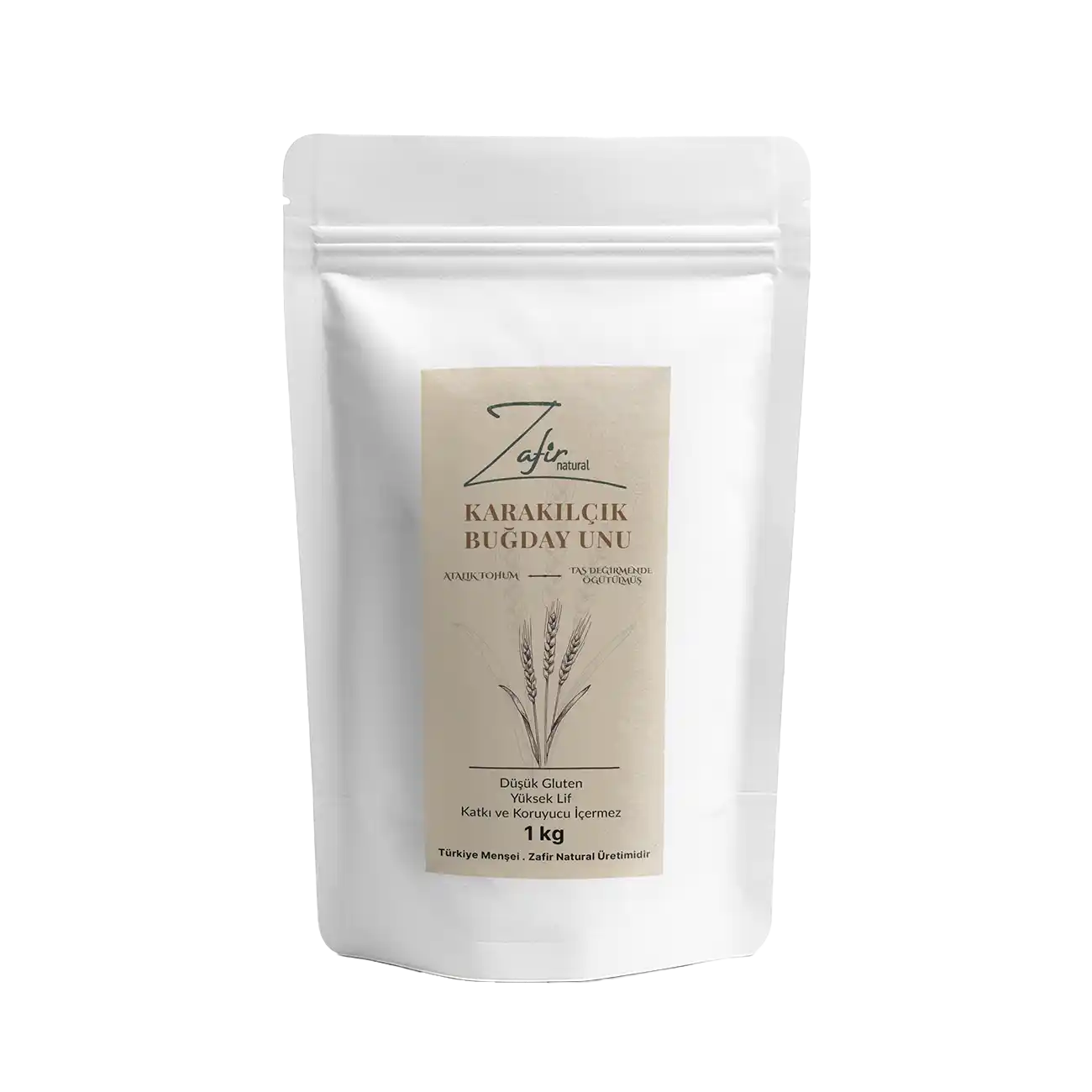 Zafir Natural Karakılçık Buğday Unu %100 Doğal