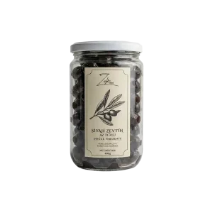 Doğal Fermente Siyah Kuru Sele Zeytin 400 gr