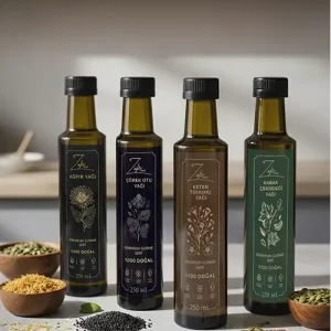 4’lü Gurme Seri – Soğuk Sıkım Doğal Yağ Seti (250 ml)