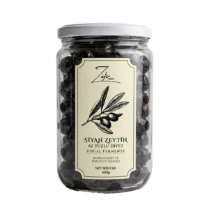 Doğal Fermente Siyah Kuru Sele Zeytin Diyet 400 gr
