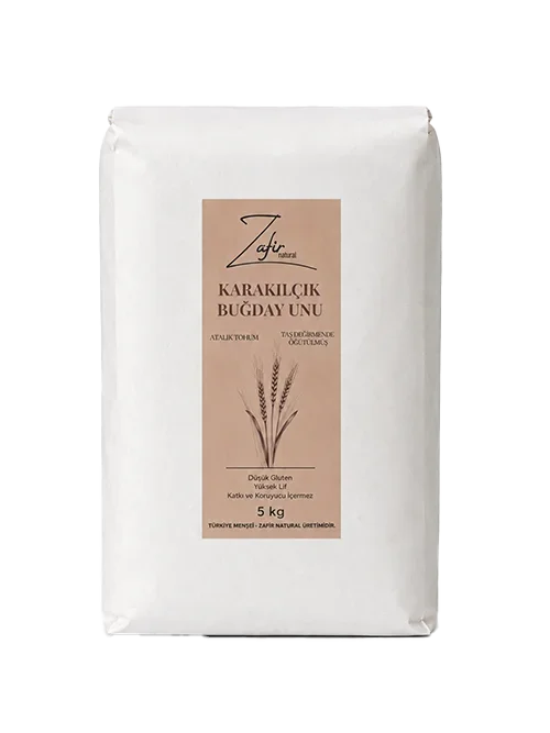 Zafir Natural Karakılçık Buğday Unu 5 KG %100 Doğal