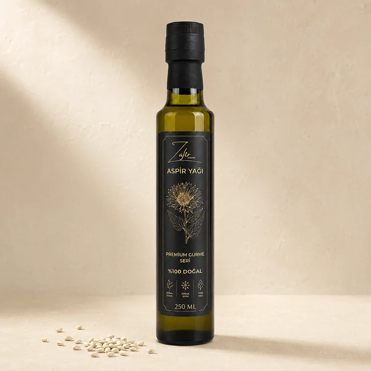 Zafir Natural Soğuk Sıkım Aspir Yağı 250 mL