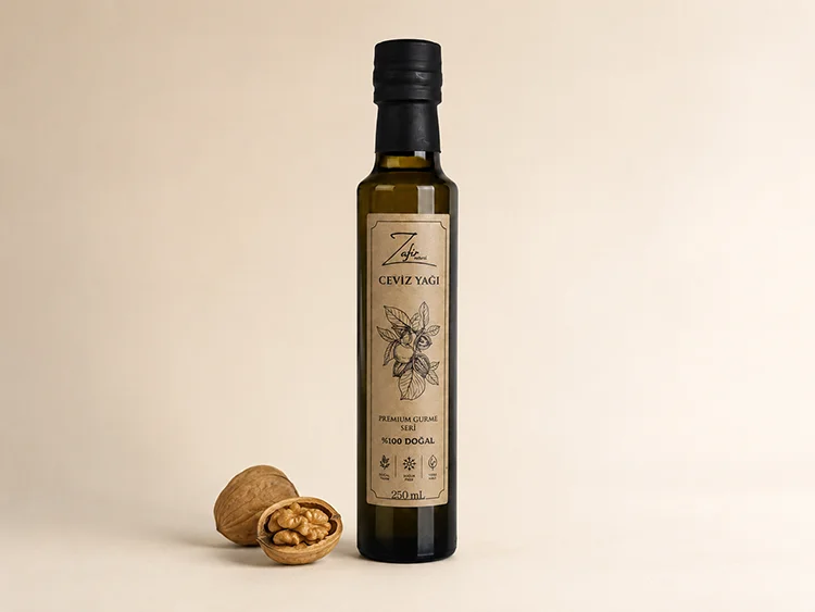 Zafir Natural Soğuk Sıkım Ceviz Yağı