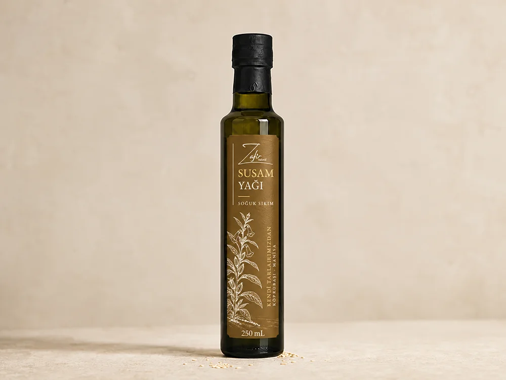 Zafir Natural Soğuk Sıkım Susam Yağı
